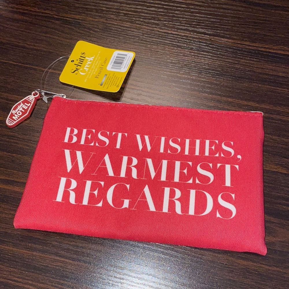 Schitts Creek Pencil case‎ NWT